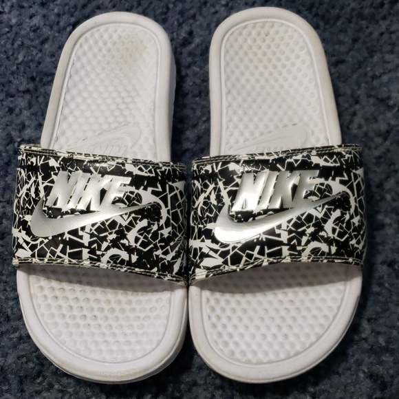 nike benassi camouflage